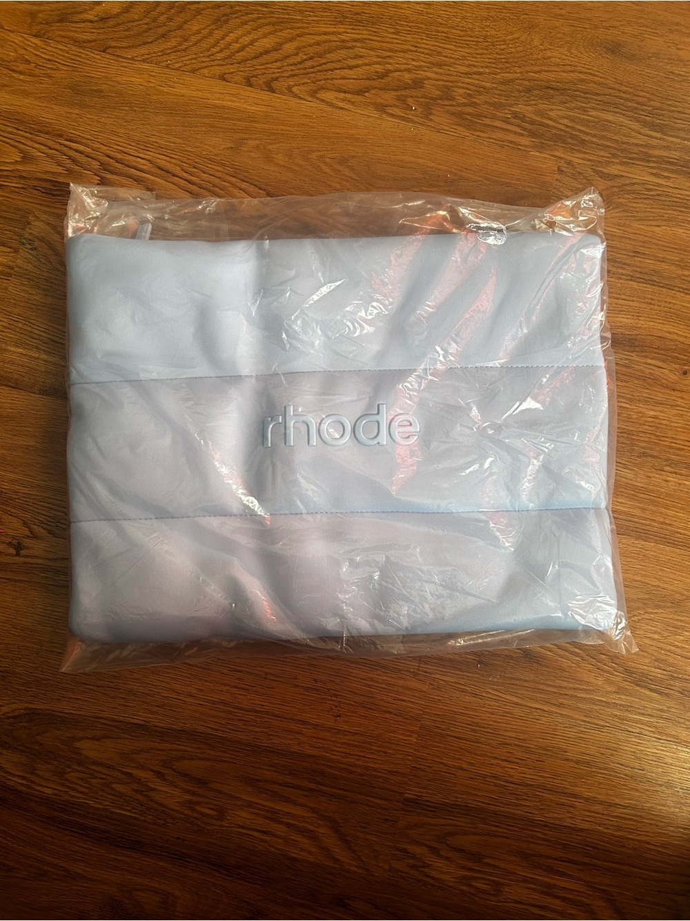 RHODE Light Blue Quilted Tote Bag